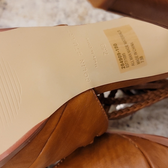 Stacked high heels ,size 7.5b USA sizing. Brand new never worn. - Picture 4 of 4